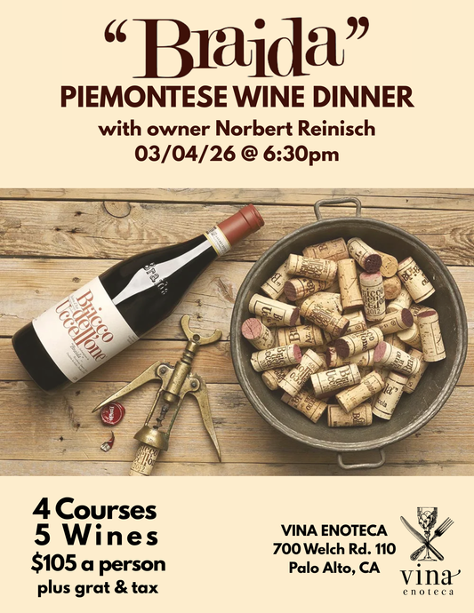 Braida Piemontese Wine Dinner