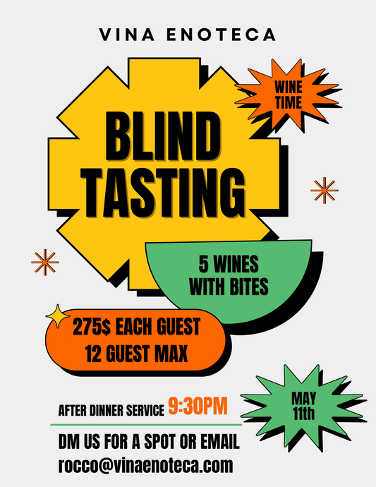 Blind Tasting with Rocco