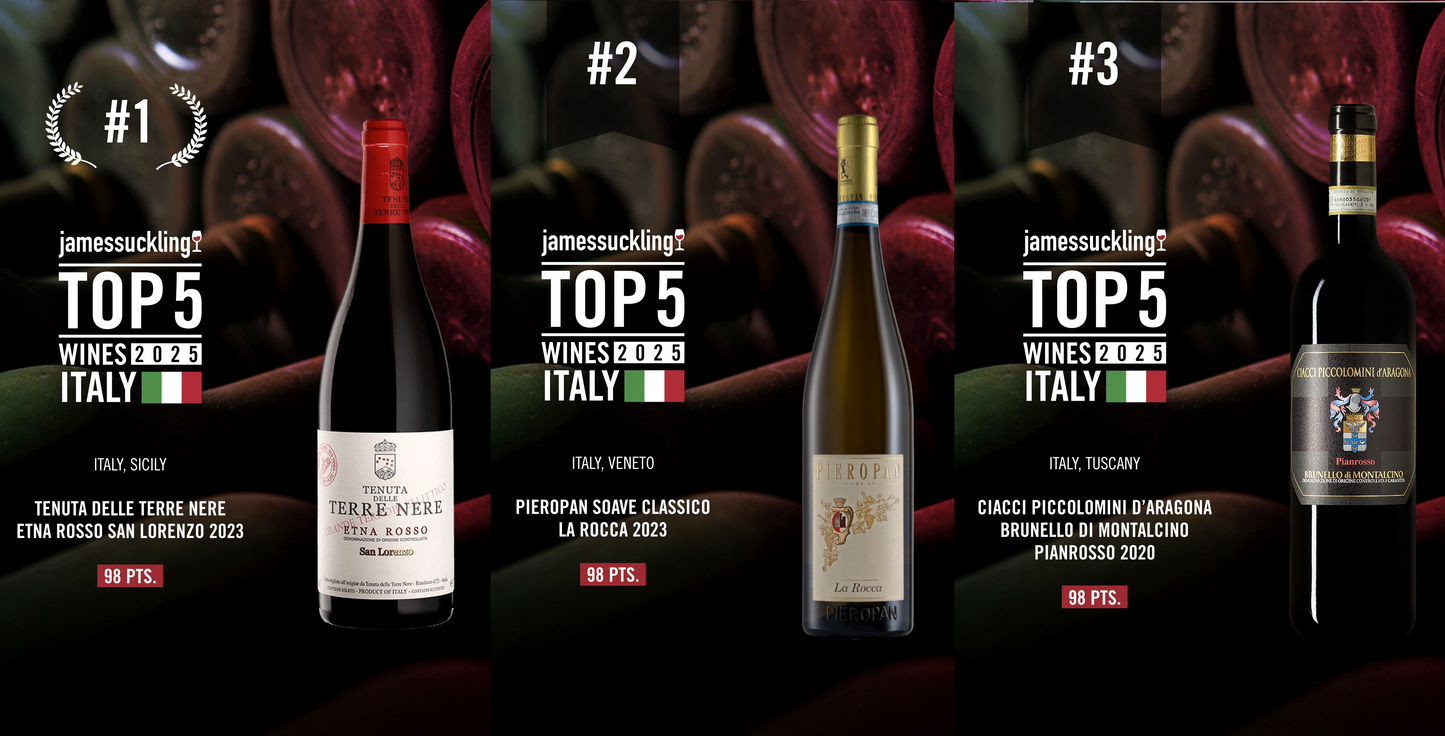 Gift Trio - James Suckling Top 100 Italian Wines 2025